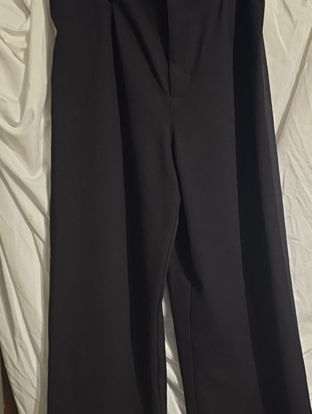 LC Lauren Conrad Black Wide-Leg Trousers